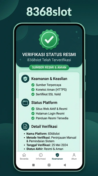 Kanal Resmi 8368slot untuk Pengguna Android Indonesia
