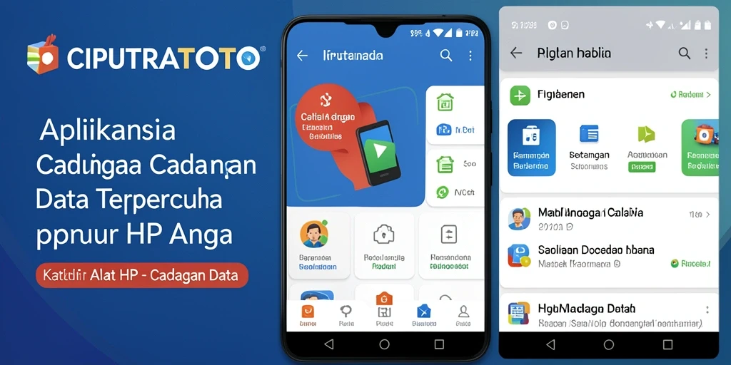 Antarmuka CIPUTRATOTO yang intuitif untuk cadangan data.