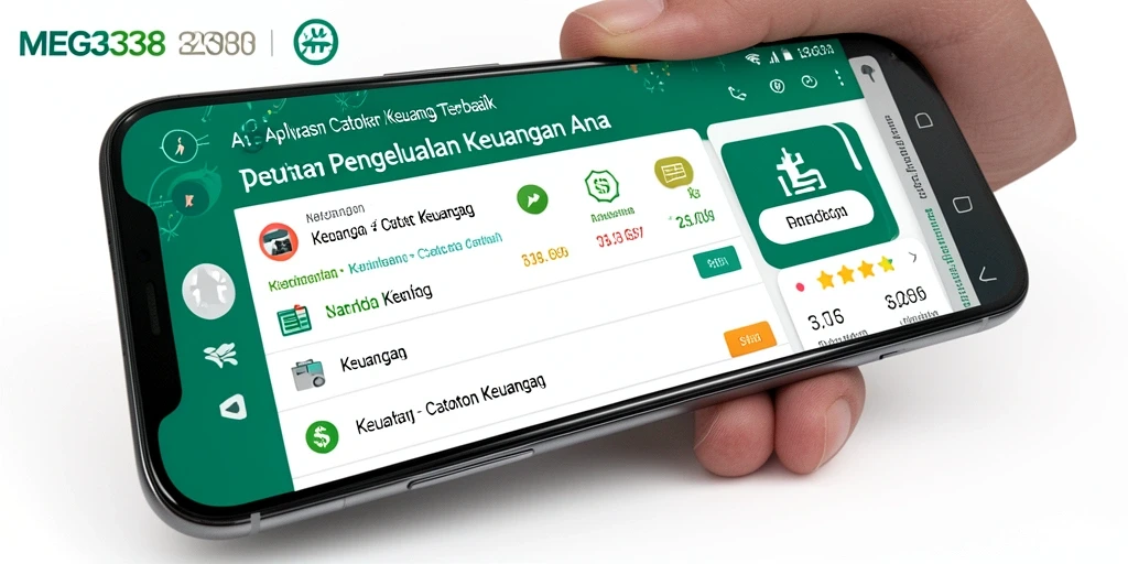 Tampilan antarmuka MEGA338 yang memudahkan pencatatan keuangan.