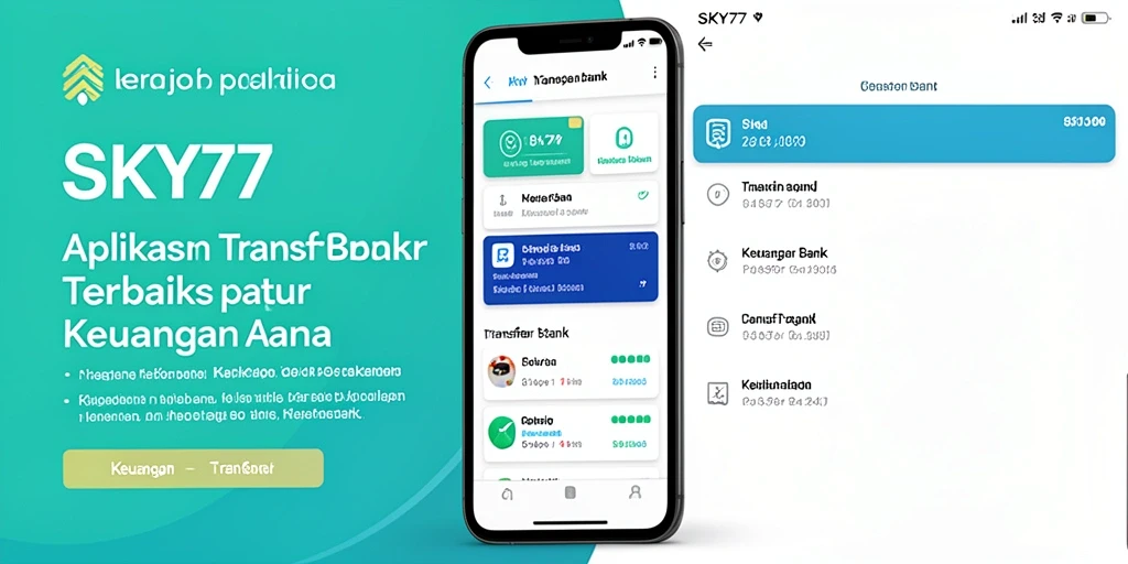 Tampilan antarmuka pengguna SKY77 yang sederhana dan fungsional.
