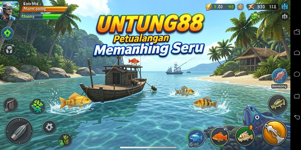 Antarmuka UNTUNG88 yang menarik dengan fungsi memancing yang menyenangkan.